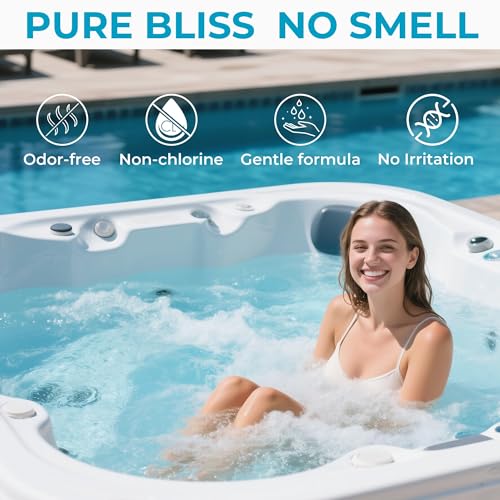 POOLACC Non-Chlorine Spa Shock for Hot Tub, 5 lbs by POOLACC - Used condition - Image 5