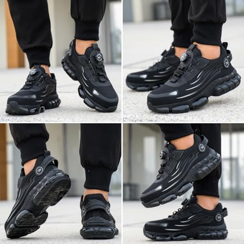 Chaussures de securite homme mode confortable avec embout en acier - 2