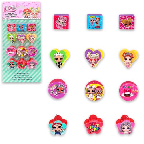 LOL Surprise Accesorios para el Cabello para Niñas - Paquete de 18 piezas con pinzas para el cabello, scrunchies, stickers y más | Accesorios para vestir LOL Surprise para niños miniatura 2