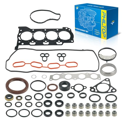 Image of PHILTOP HS26515PT1 Head Gasket Set Fit for Toyota Prius 2010 2012-2020, Corolla 2020, Prius V 2012-2017, Prius Plug-in 2012-2015, Lexus CT200h 2011-2017, for 1.8L Engine Cylinder Head Gasket Kit