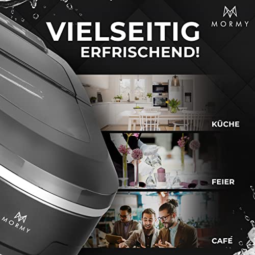 Mormy® Eiswürfelmaschine für Zuhause GS zertifiziert bis 12 kg Eiswürfel in 24 Std Eiswürfelbereiter 2,2 Liter… – Bild 7