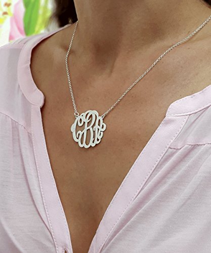 Hilis Jewelry Monogram Necklace – Personalized Monogrammed Jewelry thumb #5
