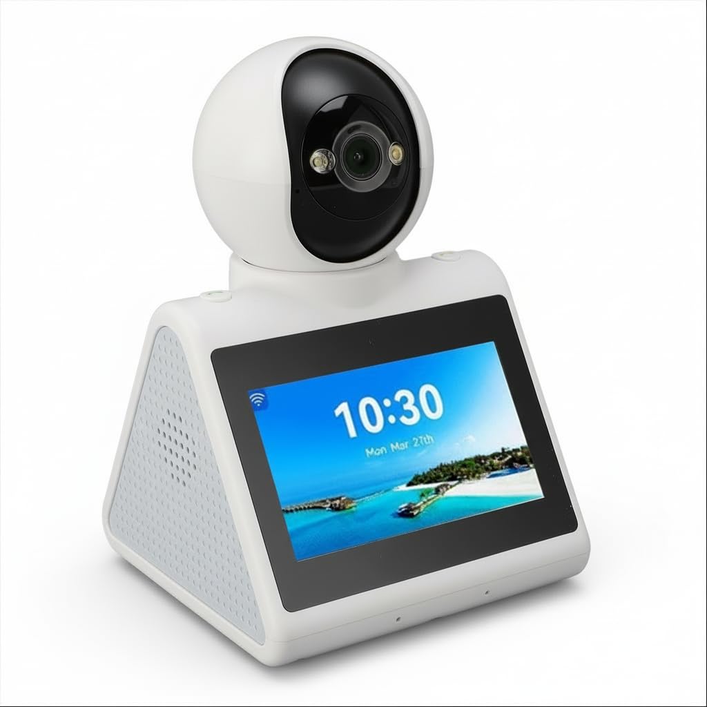Caméra d'appel vidéo intelligente, caméra d'appel vidéo bidirectionnelle, résolution 1920 x 1080 avec écran pour la maison