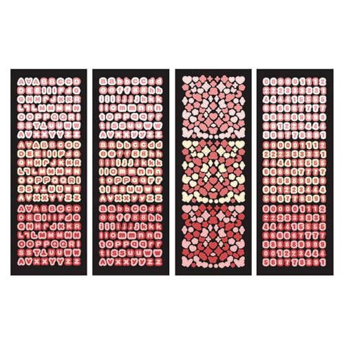 Xolsurg Kpop Photocard Sticker Cute Exquisite Adhesive Card Making Decorations 4 Sheets Journaling