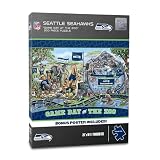 YouTheFan NFL Seattle Seahawks “Game Day At The Zoo” 500 Puzzle