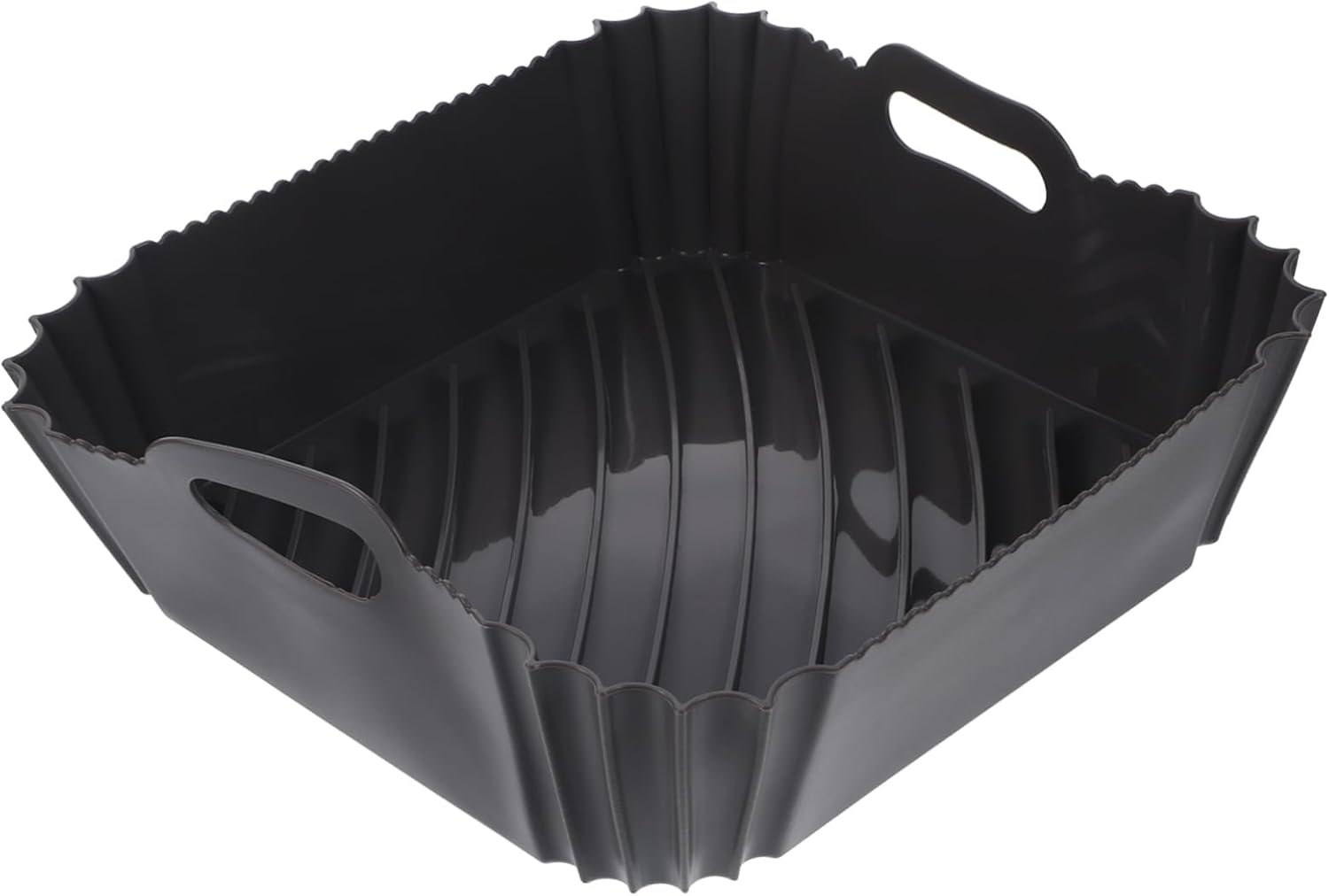 Happyyami Reusable Air Fryer Liner Non-stick Baking Pad Heat-resistant Silicone Gray Happyyami Reusable Air Fryer Liner Non-stick Baking Pad Heat-resistant Silicone Gray