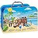 alles-meine.de GmbH Kinderkoffer / Koffer - GROß - Reif für die Insel - endlich Rentner ! - für Spielzeug und als Geldgeschenk - Mädchen & Jungen - Kinder & Erwachsene - Pappe Ka..