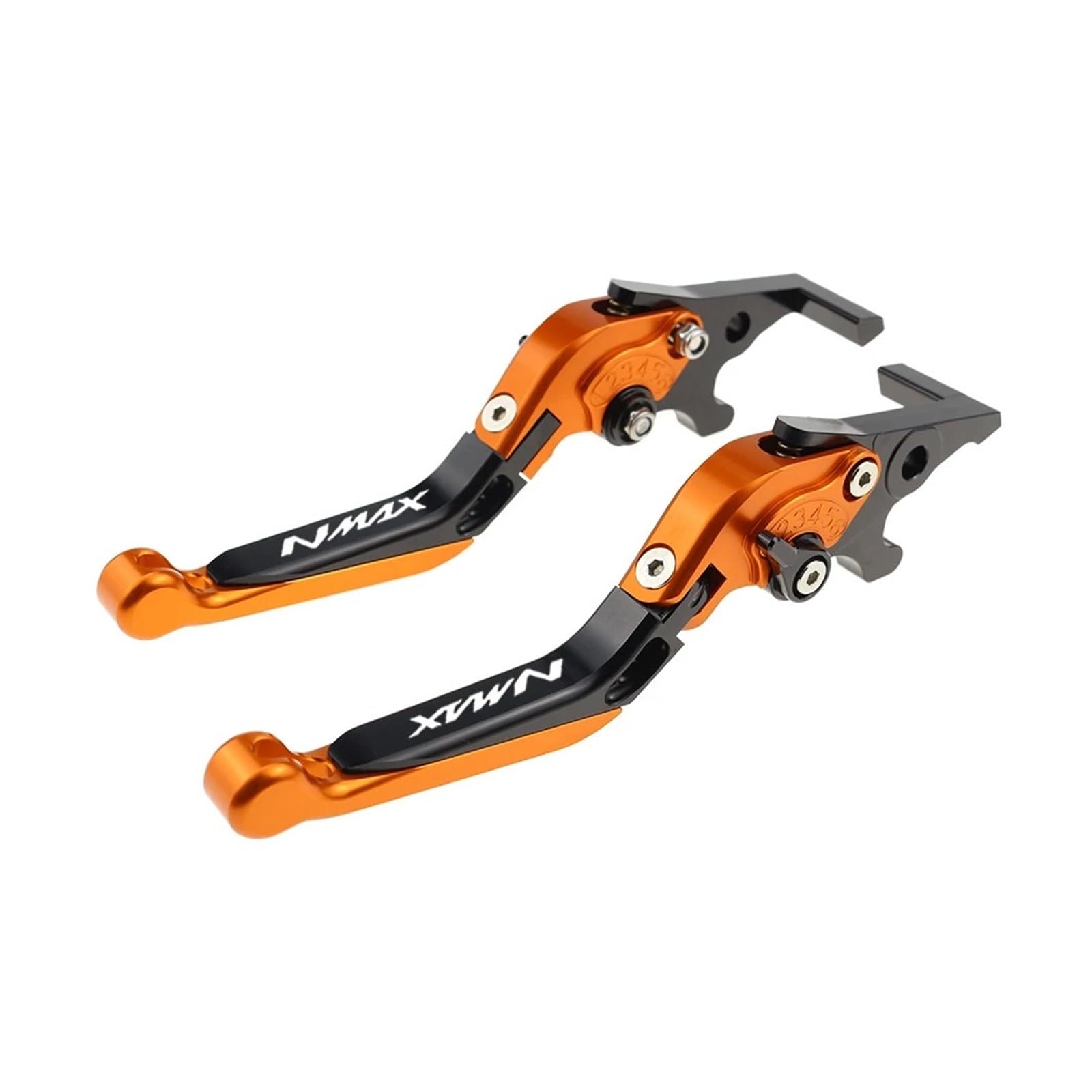 Jghfdws 09 Motorcycle Brake Clutch Lever Set For Nmax155/125 Motorcycle Folding Extendable Brake Clutch Levers(09)