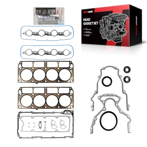 Image of Torchbeam GEN III LS Head Gasket Kit Fit for Chevy Silverado 1500 1999-2000 2002-2006 2008, Silverado 2500 3500 HD Express Suburban, GMC Sierra 1500 2500 HD, 4.8L 5.3L 6.0L LS1 LS2 LS3 LS4 LS5 LS6