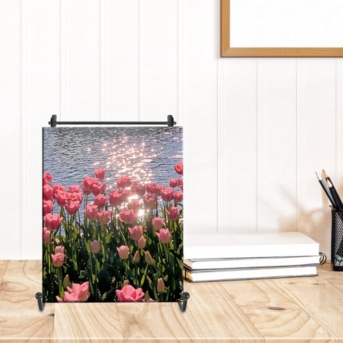 Support cadre photo métal stable pour éviter la chute de vos tableaux de table