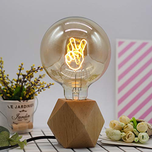 Ampoule LED vintage Edison G125 culot E27 dimmable 220V rétro lampe - 6