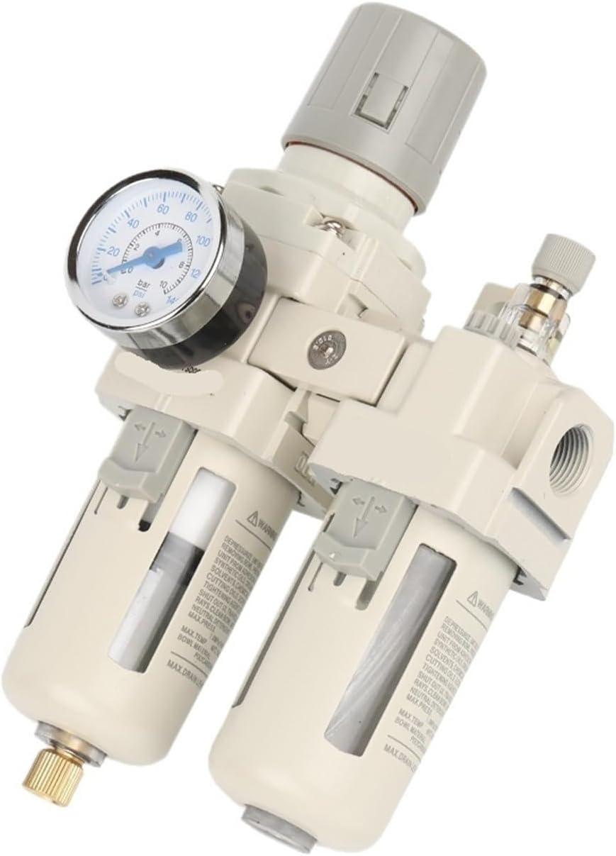 AC3010-03 Air Filter Regulator Air Source Treatment Unit with Auto Drain for Industrial Pressure Control