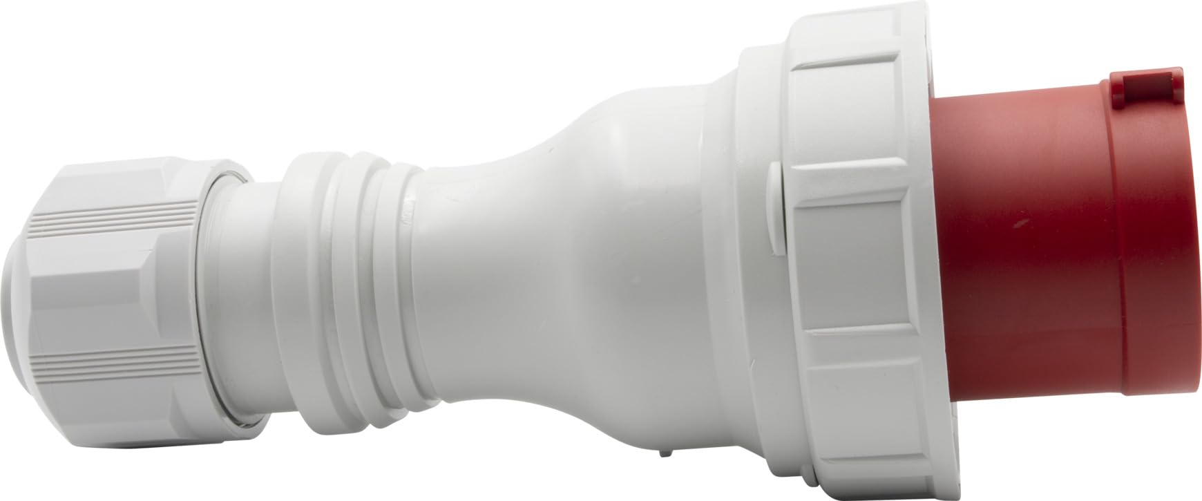 Brennenstuhl Spina Elettrica Industriale CEE a 5 Poli per Uso Esterno, Presa Elettrica Maschio CEE 400V/63A, Connessione Avvitabile, Utilizzo all’Aperto, Cantieri, Industria, Campeggio, IP67, 63A