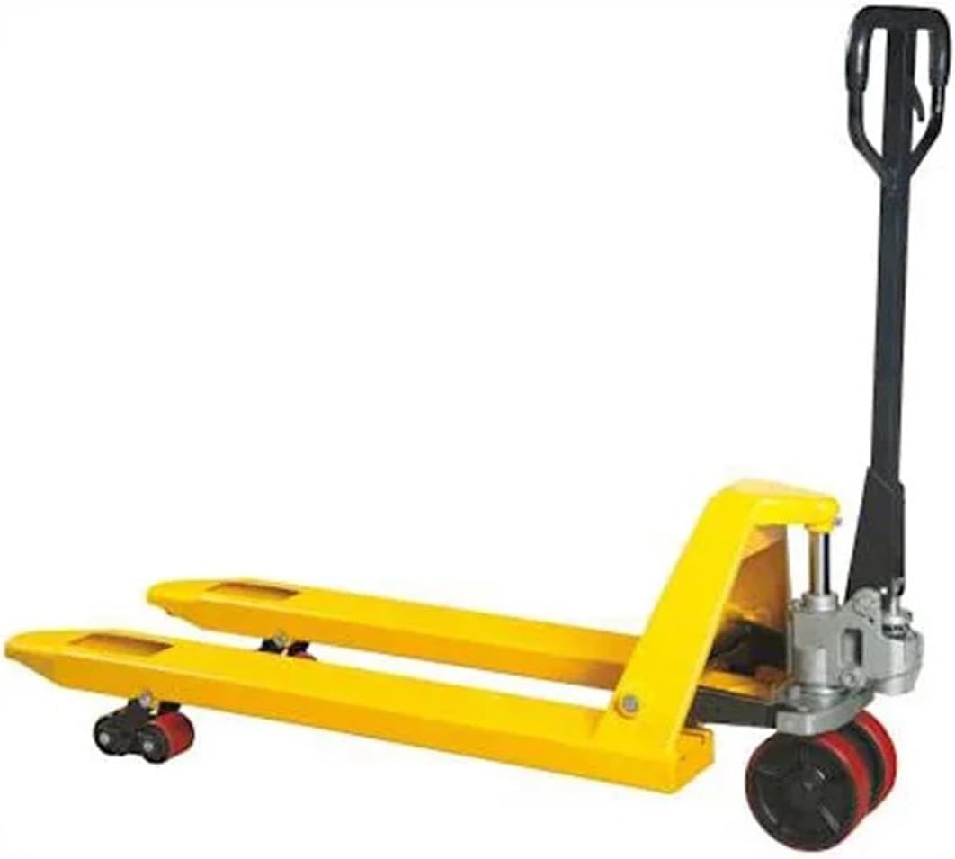 CAARLA Manual Hydraulic Pallet Truck, front-side view