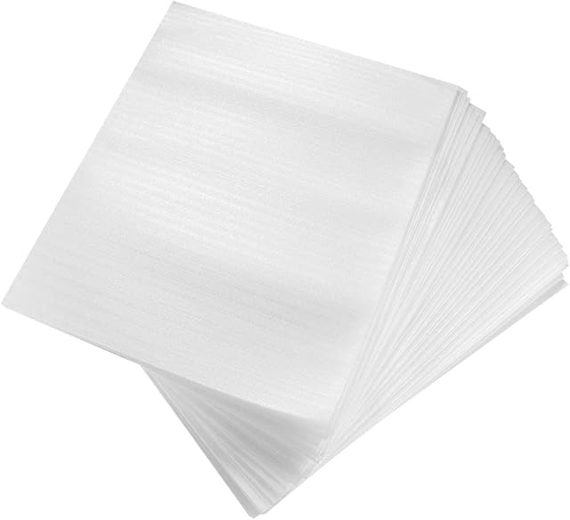 Toyvian 100PCS Bubble Bags Shockproof Bubble Bag Foam Wrap Cushion Pouches Scratch Resistant Protective Glasses Dishes Packing Wrap for Shipping Storage Moving