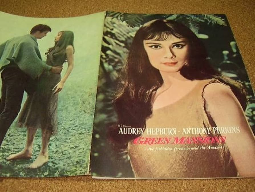 Amazon.co.jp: 緑の館映画プレスオードリーヘプバーン早川雪洲