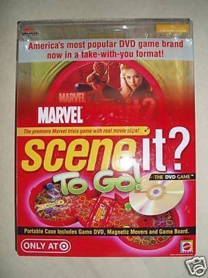 Marvel Scene it? To Go!: The DVD Game Marvel Scene it? To Go!: The DVD Game