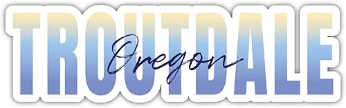 Troutdale Oregon Souvenir - Imán de 4 pulgadas