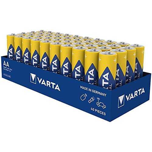 Varta Batterie Set 40 Stk AA Mignon + 40 x AAA Micro Alkaline Industrial Quality – Bild 4