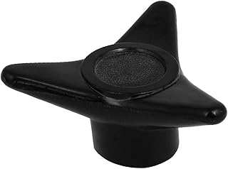 Lon0167 New M12 Female Featured Thread 3 Prong Reliable Efficacy Clamping Knob Machinery Handle Black(id:7d8 79 27 823)