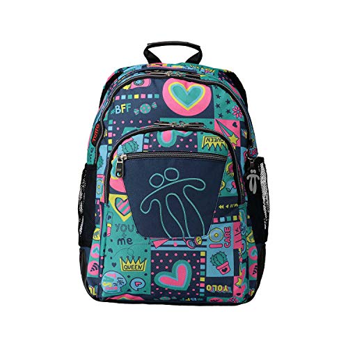 Totto Mochila Escolar Estampado Yolo: Crayoles