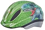 KED - Meggy Originals T-Rex - Fahrradhelm - 52-58 cm - inkl. RennMaxe Klackband - Kinder Jugendliche - MTB BMX City Cross Dino Dinosaurier