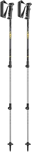 LEKI Journey Lite - Bastones de senderismo ligeros y ajustables de aluminio para senderismo y senderismo