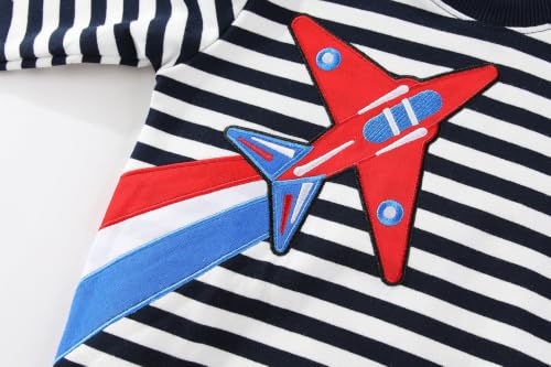 Image of Hongshilian Unisex Kids Cute Cartoon Cotton Sweater Shirt