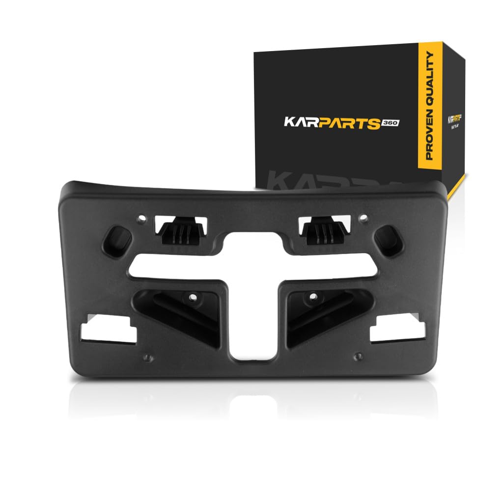 DAT AUTO PARTS Front License Plate Bracket For 2016-2018 Chevy Cruze - Black, Direct Replacement, GM1068219