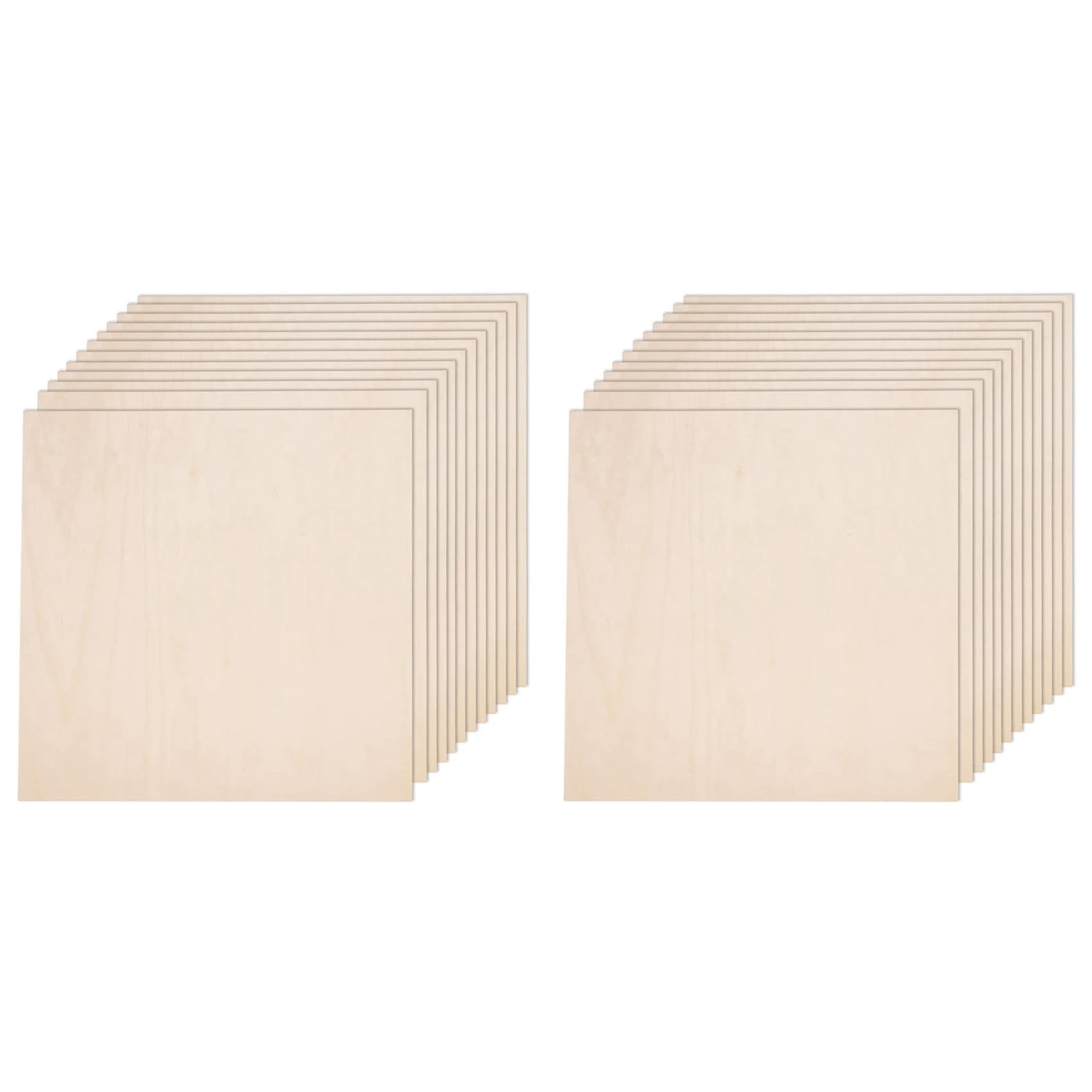 Feuille de tilleul contreplaqué 30x30 cm sélectionnée sans nœuds