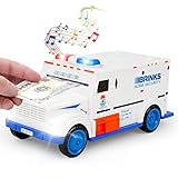 Sopu Electronic Money Bank, Kids Code Armored Car Password Piggy Banks, Mini ATM Cash Coin Bank with Lights and Music Money Safe Coin Box for Children Fun Toy