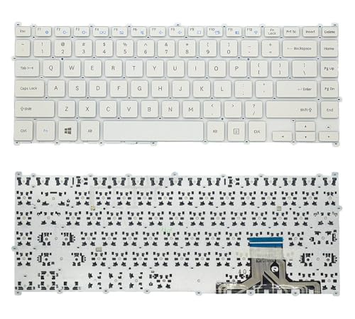 �����p�m�[�g�p�\�R���̃L�[�{�[�h �K�p���܂� Samsung NP-300E4K 300E4M E4L 500R4K 340XAA 500R4H �m�[�g�p�\�R���̃L�[�{�[�h���� �i�z���C�g�j