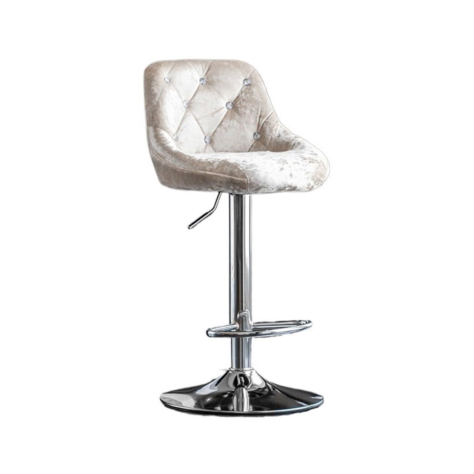 Tabouret haut de bar blanc moderne et confortable pour sublimer vos repas dans une cuisine design