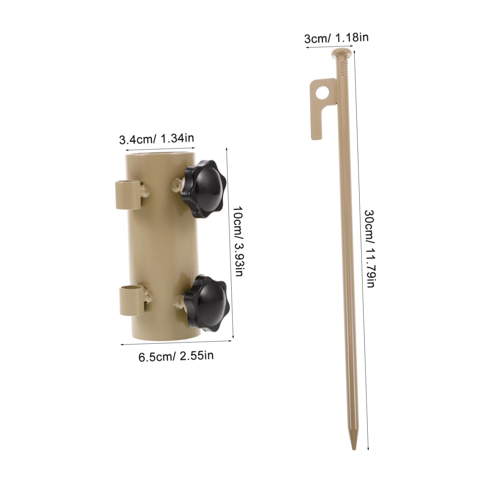 UPKOCH Verstellbare Zeltstangenhalter Aus Robustem Aluminium 6 Stück Camping Zubehör Mit Heringen Und Hammer Halter Für Zeltdach Stabilität Bei Outdoor Zelten Und Pavillons