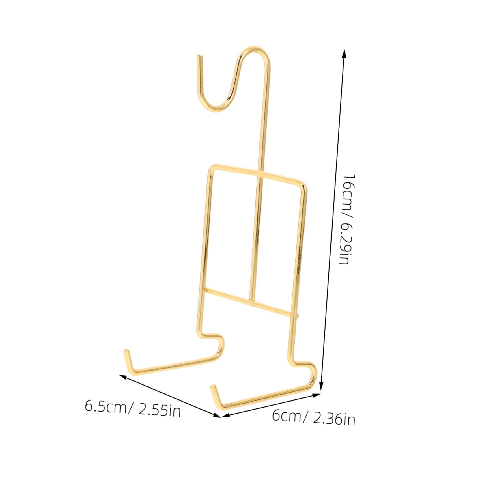 CIYODO 2Pcs Coffee Mug Holder for Countertop Stylish Storage Rack for Mugs Tea Cups Kitchen Organizer for Coffee Bar Home Use Elegant Design with Smooth Edges