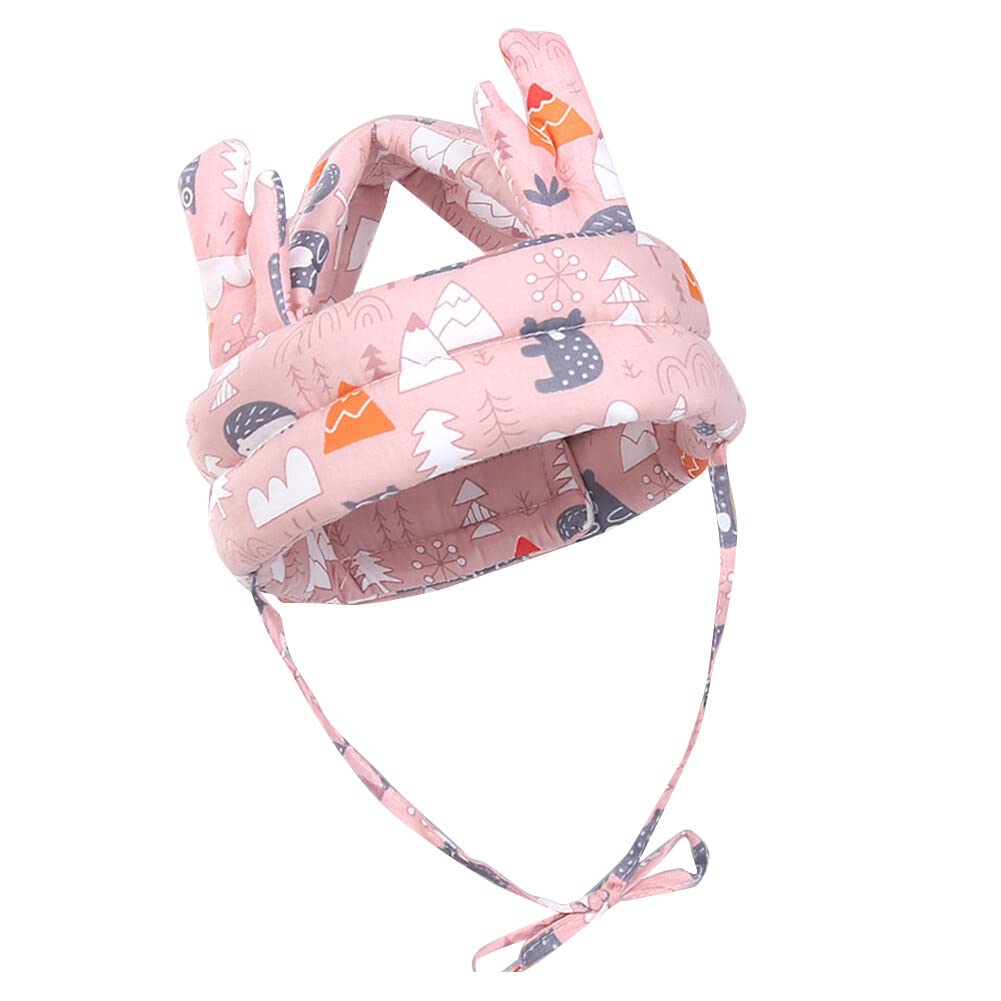 Uposao Baby Safety Helmet, Infant Head Protector Toddler Protective Hat Adjustable Crash Helmet Baby Safety Headguard for Baby 5-24 Months To Learn To Crawl, Walk, Run & Play