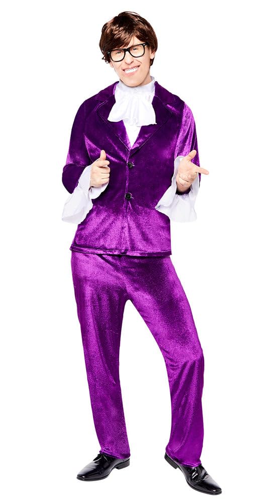 Amscan 9906864 - Groovy Dancer Men's Fancy Dress Costume - Large