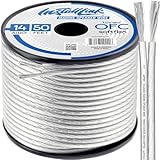 Install Link 14 AWG Gauge (Tinned OFC) Marine Speaker Wire Cable (50 Feet)