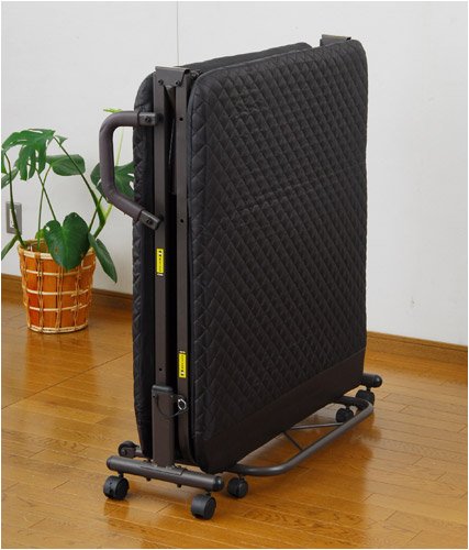 Amazon｜山善(YAMAZEN) 電動ベッド 折りたたみベッド ダークブラウン