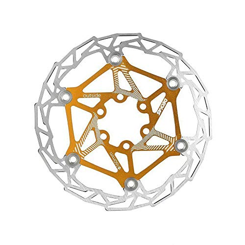 image for Maso Auto Maso 2PCS Bicycle Disc Brake Floating Rotor 160mm with 6 Bo