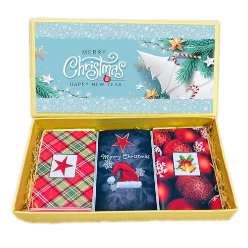 Image of Expelite Mery Christams And New Year Chocolate Gift For Girl Friend - 10 PC Happy Near Year Gift for Employees