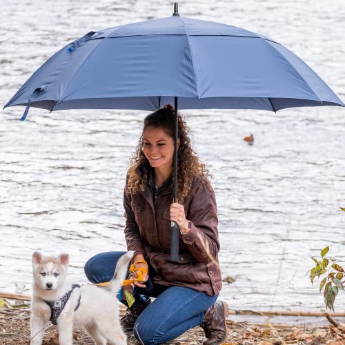 Prospo Golf Umbrella 68 Inch Large Auto-Open Windproof Oversized Stick Vented Umbrellas Dark Blue #TOP6