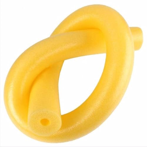 Miniatura 1 de Fideos de piscina negros para mayor flotabilidad de 60 pulgadas de largo, flotadores de piscina huecos para adultos, dispositivos flotantes para