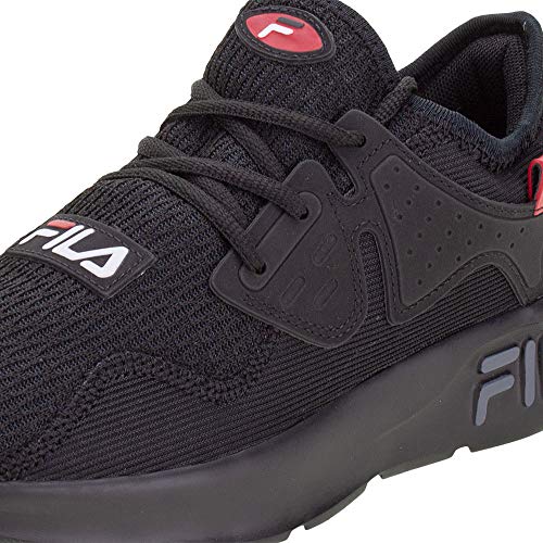 Tênis, Iconic, Fila, Masculino, Preto/Vermelho/Branco, 40