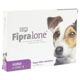 Fipralone 67 mg L�sung zum Auftropfen f�r kleine Hunde, 4 St