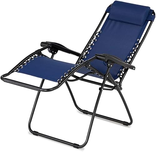 Miniatura 6 de Caravan Sports Zero Gravity - Silla reclinable portátil para exteriores, para campamento, terraza, patio, piscina, reposacabezas ajustable, color