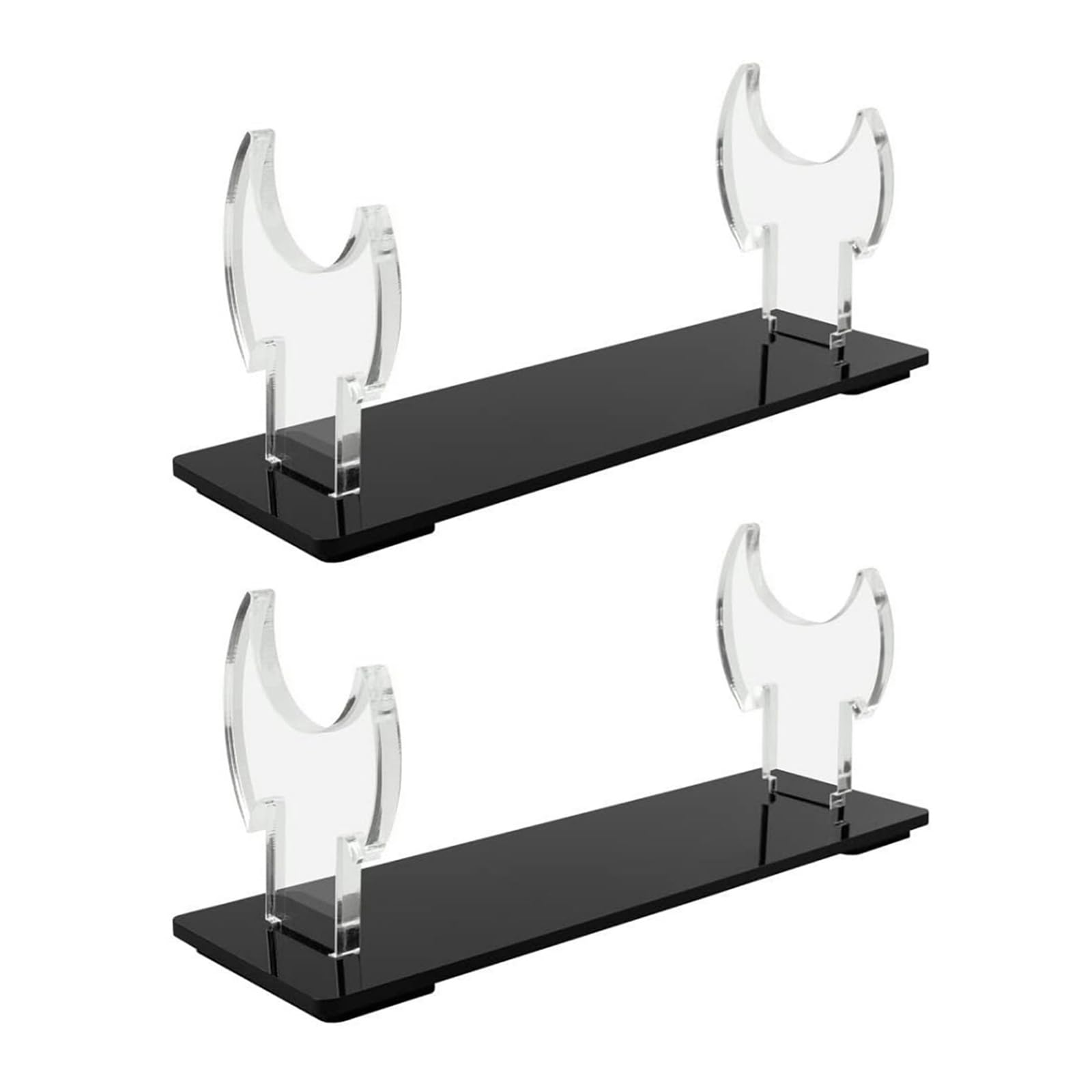 Mllepjdh Practical Clear Swords Display Holder Acrylics Stand Homes Decoration for Katanas and Enthusiasts Acrylics Swords Rack