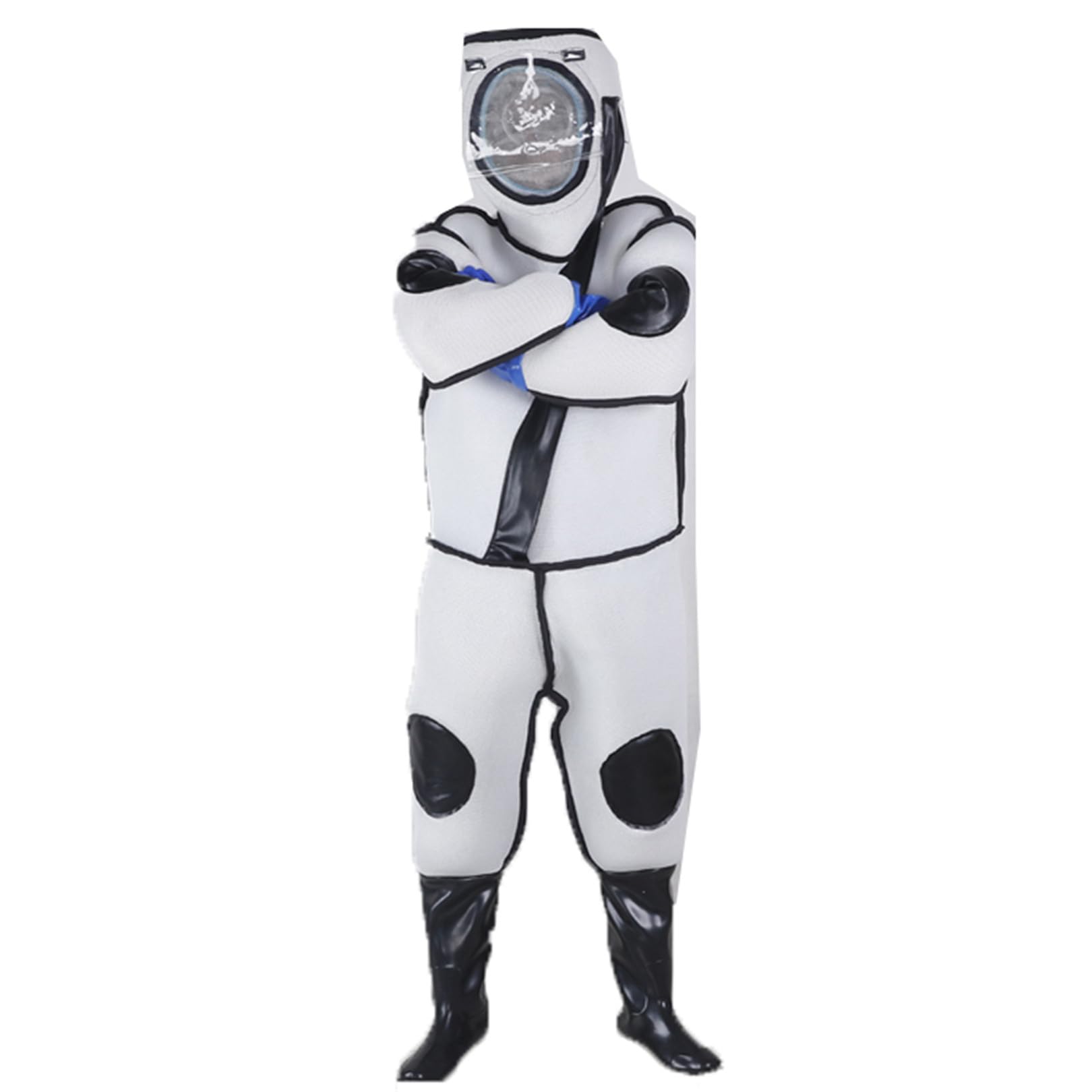 SXHEYUY Traje De Apicultura De Cuerpo Entero con Zapatos Y Guantes Largos, Chaqueta Protectora De Apicultor con Velo, Mono De Apicultura