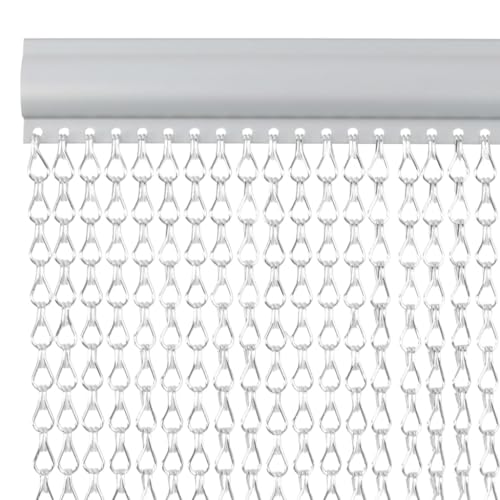 Moustiquaire de porte à chaîne pour stopper les insectes de l'été - 4