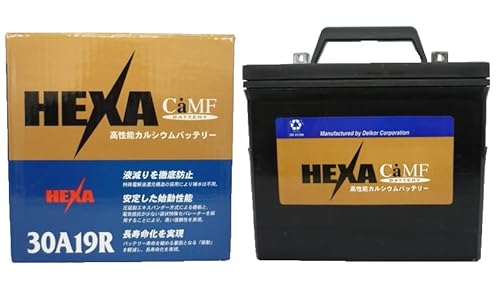 ���Y�ԃo�b�e���[ [ Maintenance Free Battery ] HE 30A19R HEXA [ �w�L�T ]